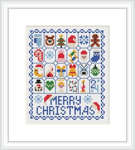 Mini Advent Cross Stitch Pattern Code Np Pivtsaeva Natalya Buy