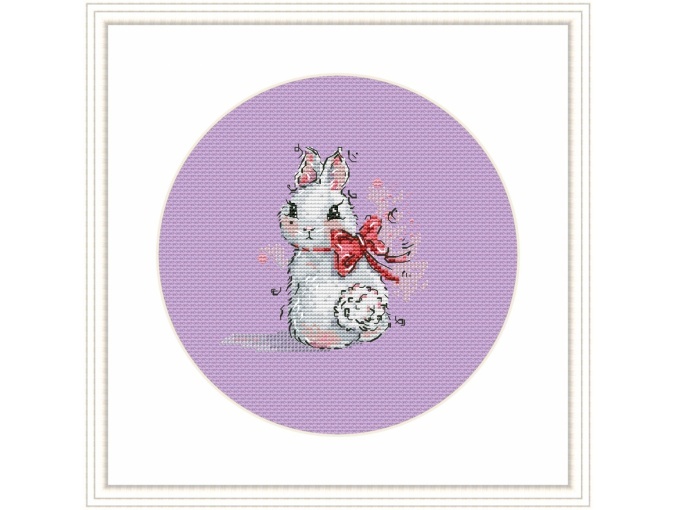 Rabbit M Cross Stitch Pattern фото 1