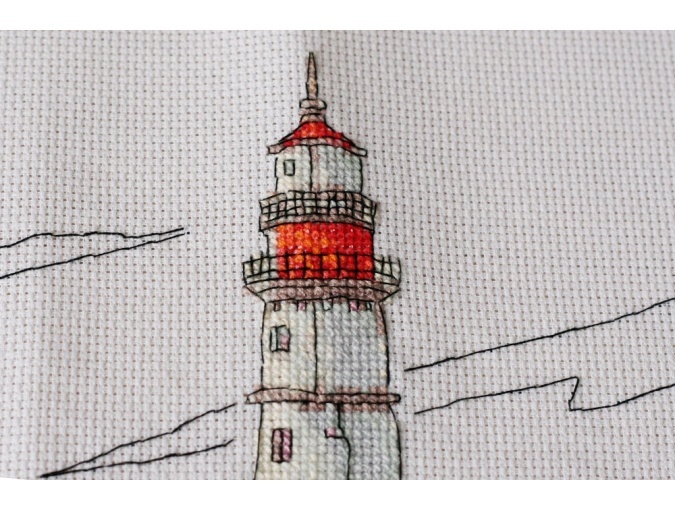 Lighthouse Light Cross Stitch Kit фото 4
