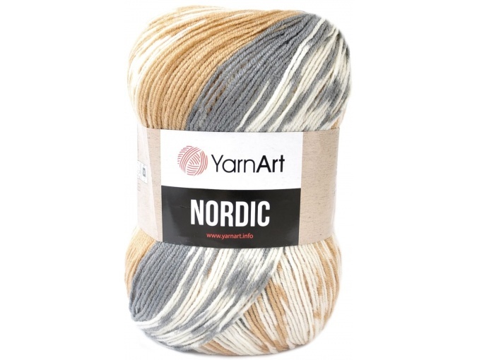 YarnArt Nordic 20% Wool, 80% Acrylic, 3 Skein Value Pack, 450g фото 16