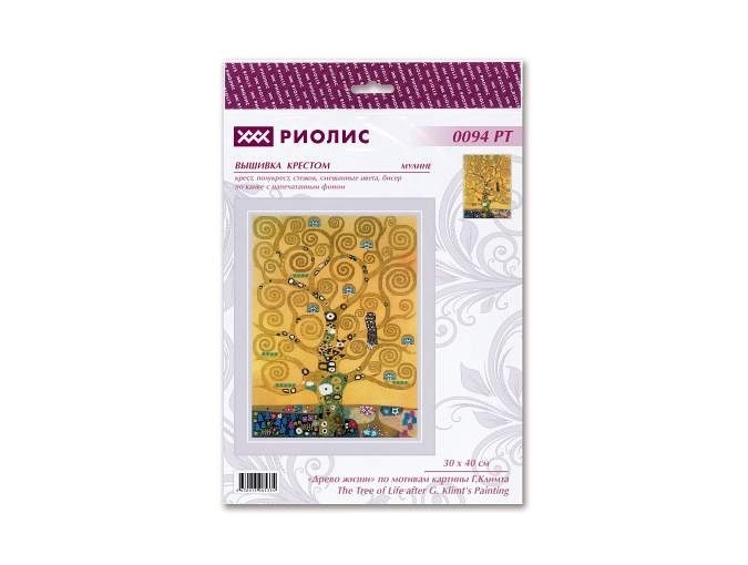 The Tree of Life after G. Klimt's Painting Cross Stitch Kit фото 2