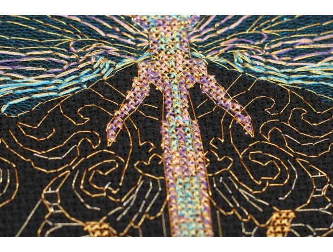 A Golden Dragonfly Cross Stitch Kit фото 4
