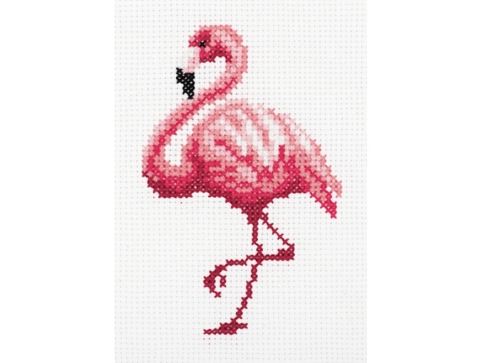 Flamingo Cross Stitch Kit by Klart фото 1