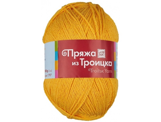 Troitsk Wool Jasmine, 100% Cotton 5 Skein Value Pack, 500g фото 11