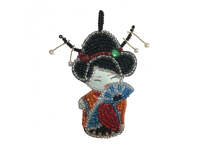 Pendant "Oriental Beauty" Bead Embroidery Kit фото 1