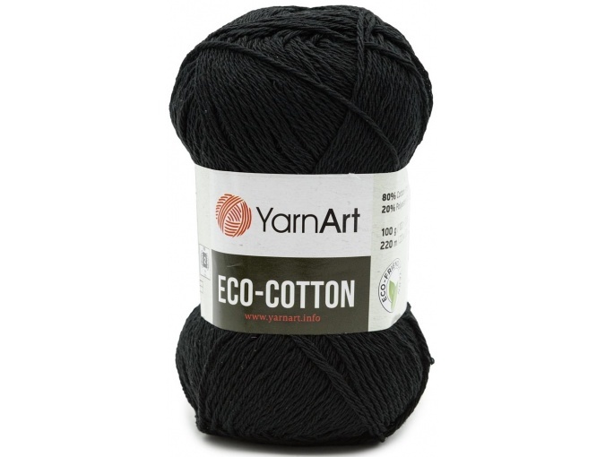 YarnArt Eco Cotton 85% cotton, 15% polyester, 5 Skein Value Pack, 500g фото 3