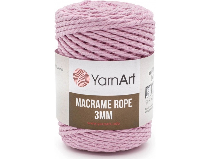 YarnArt Macrame Rope 3mm 60% cotton, 40% viscose and polyester, 4 Skein Value Pack, 1000g фото 12