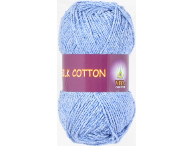 Vita Cotton Silk Cotton 20% Silk, 80% Cotton, 10 Skein Value Pack, 500g фото 6
