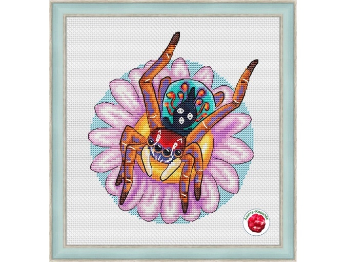 Dancing Spider Cross Stitch Pattern фото 1