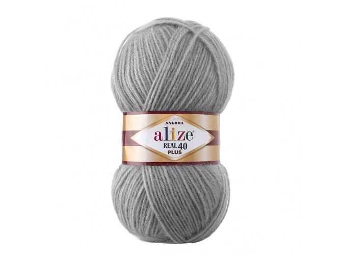 Alize Angora Real 40 Plus, 40% Wool, 60% Acrylic 5 Skein Value Pack, 500g фото 1