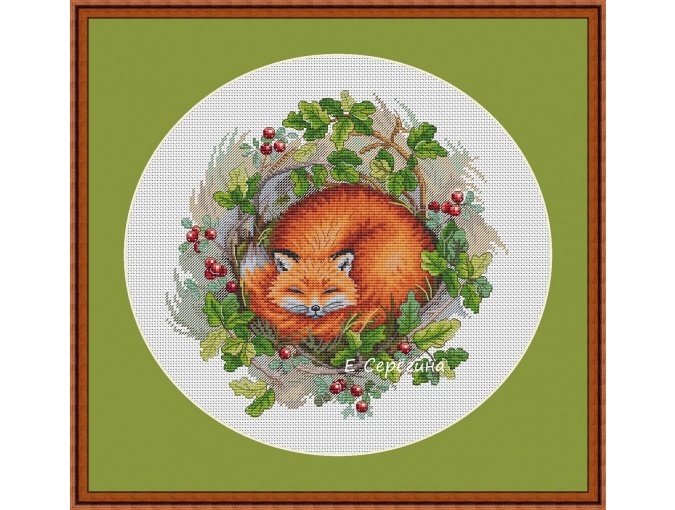 Fox Dreams Cross Stitch Pattern фото 3