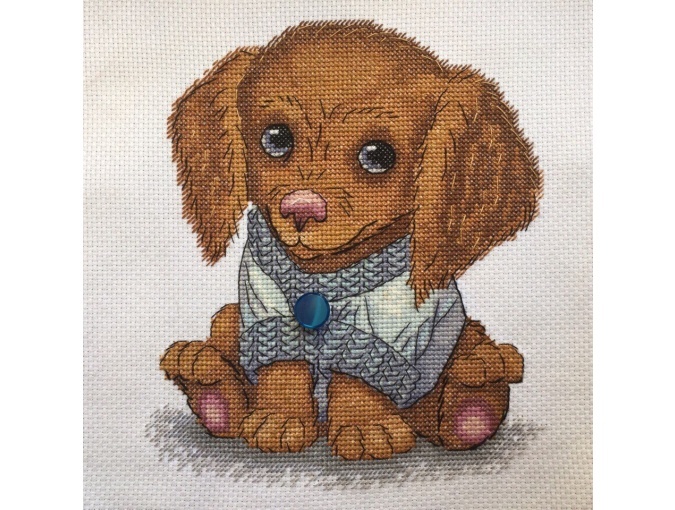 Puppy Cross Stitch Pattern фото 2
