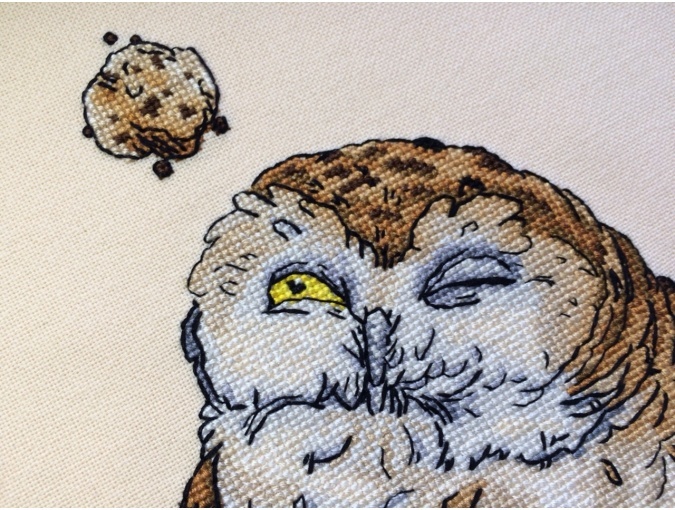 Cookie Owl Cross Stitch Pattern фото 8