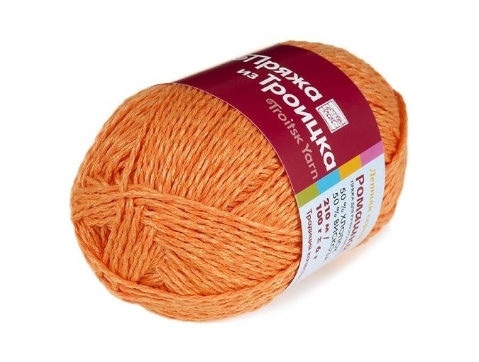 Troitsk Wool Camomile, 50% Cotton, 50% Viscose 5 Skein Value Pack, 500g фото 13