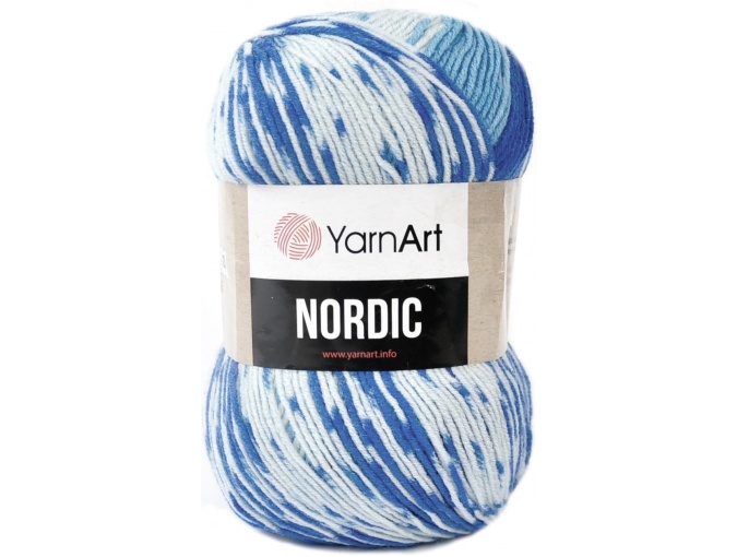 YarnArt Nordic 20% Wool, 80% Acrylic, 3 Skein Value Pack, 450g фото 6