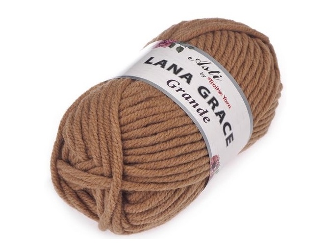 Troitsk Wool Lana Grace Grande, 25% Merino wool, 75% Super soft acrylic 5 Skein Value Pack, 500g фото 27