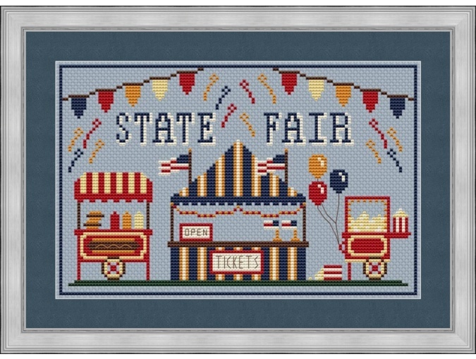 State Fair Cross Stitch Pattern фото 1
