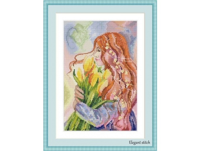  Spring Came Cross Stitch Chart фото 2