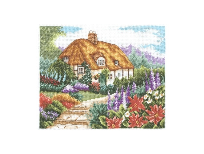 Cottage Garden in Bloom Cross Stitch Kit фото 1