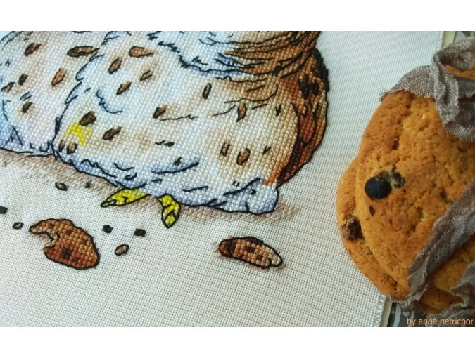 Cookie Owl Cross Stitch Pattern фото 10