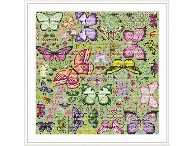 Butterflies. Midday Cross Stitch Pattern фото 3
