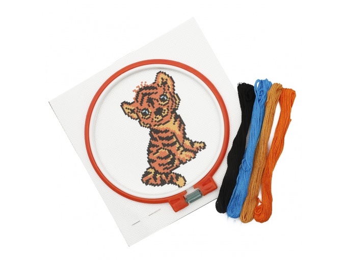 Tiger Kids Cross Stitch Kit фото 2