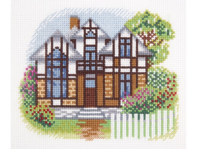 House on Orchard Lane Cross Stitch Kit фото 1
