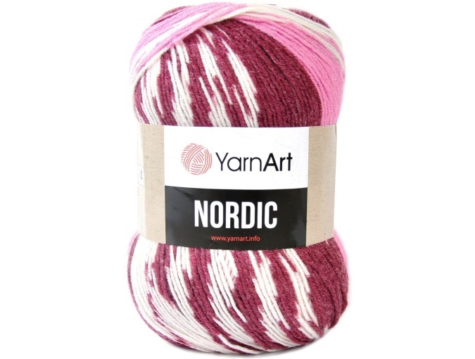 YarnArt Nordic 20% Wool, 80% Acrylic, 3 Skein Value Pack, 450g фото 22