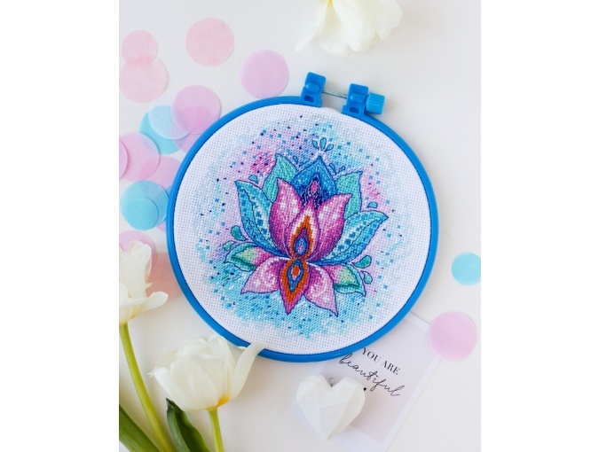 Flower of Happiness Cross Stitch Kit фото 1