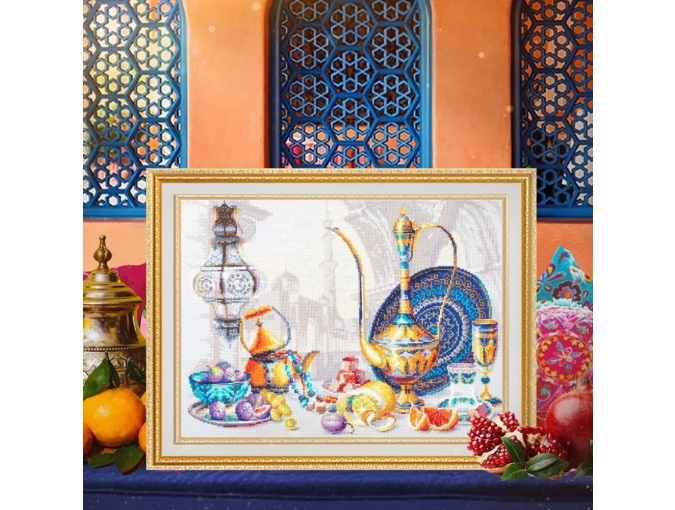 Bright Colors Of Morocco Cross Stitch Kit фото 4