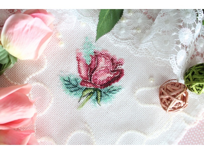 Rose Cross Stitch Kit фото 3