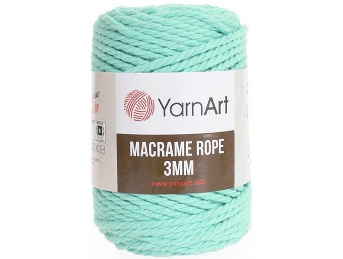 YarnArt Macrame Rope 3mm 60% cotton, 40% viscose and polyester, 4 Skein Value Pack, 1000g фото 21