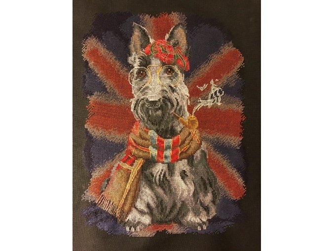 Scotch Terrier Cross Stitch Pattern фото 2