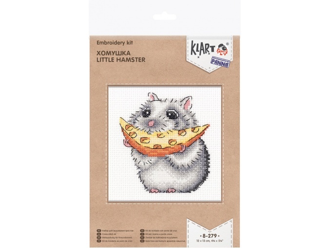 Little Hamster Cross Stitch Kit фото 2