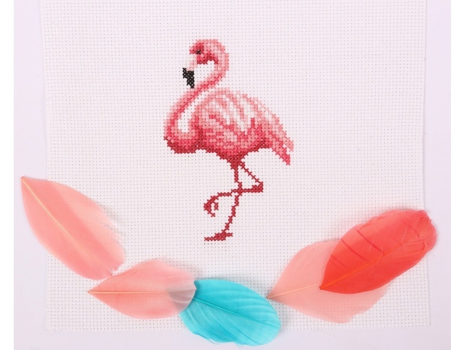 Flamingo Cross Stitch Kit by Klart фото 3