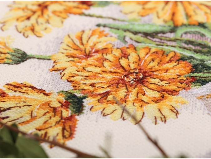 Sunny Bouquet Cross Stitch Kit фото 5