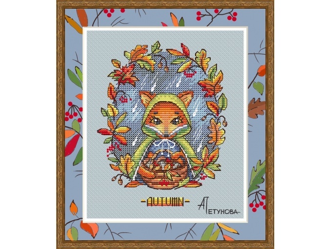 Hello, Autumn! Cross Stitch Pattern фото 1