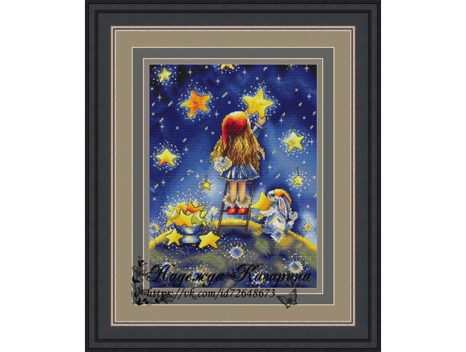 Keepers of the Stars Cross Stitch Pattern фото 1
