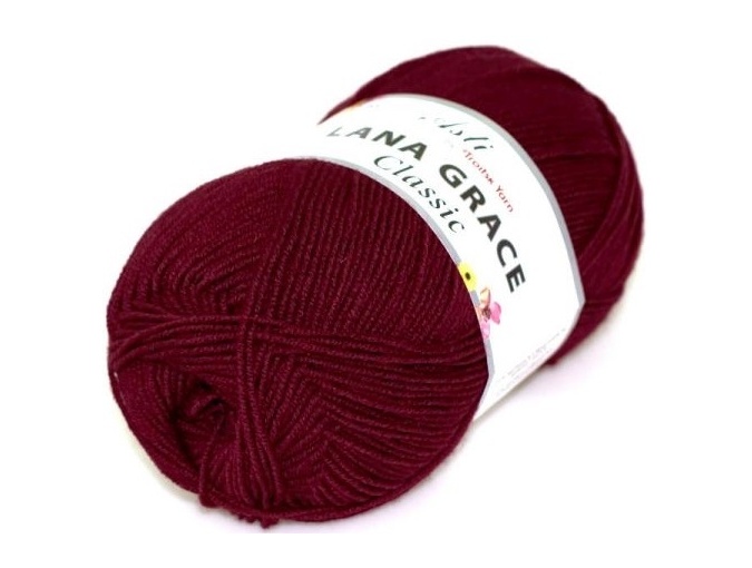 Troitsk Wool Lana Grace Classic, 25% Merino wool, 75% Super soft acrylic 5 Skein Value Pack, 500g фото 2