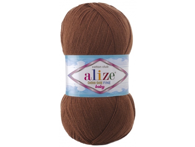 Alize Cotton Gold Fine Baby 55% cotton, 45% acrylic 5 Skein Value Pack, 500g фото 27
