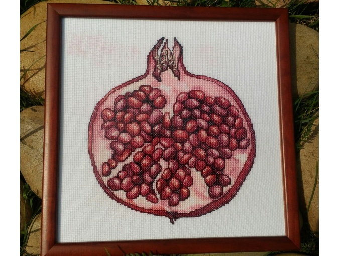 The Juicy Pomegranate Cross Stitch Pattern фото 2