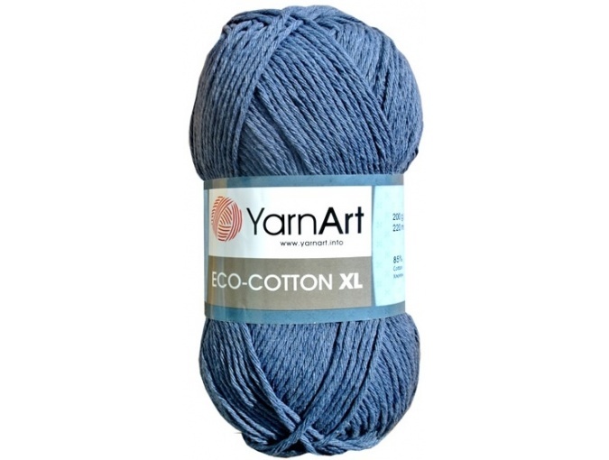 YarnArt Eco Cotton XL 85% cotton, 15% polyester, 5 Skein Value Pack, 1000g фото 15