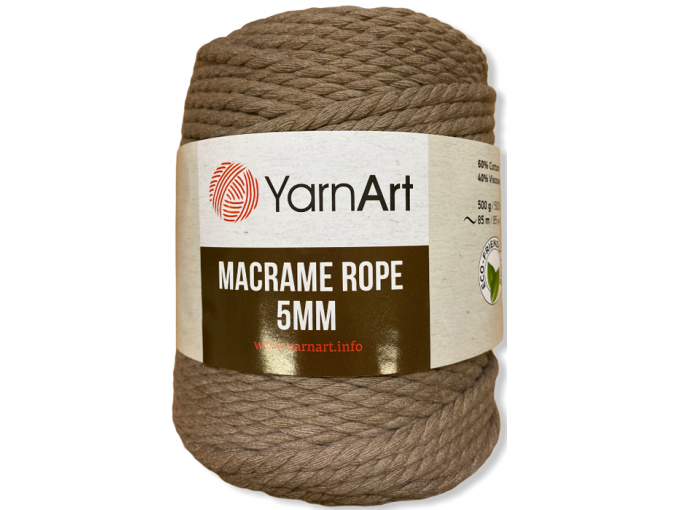 YarnArt Macrame Rope 5mm 60% cotton, 40% viscose and polyester, 2 Skein Value Pack, 1000g фото 17