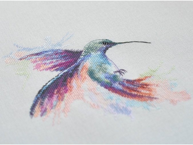Hummingbird Cross Stitch Pattern фото 4
