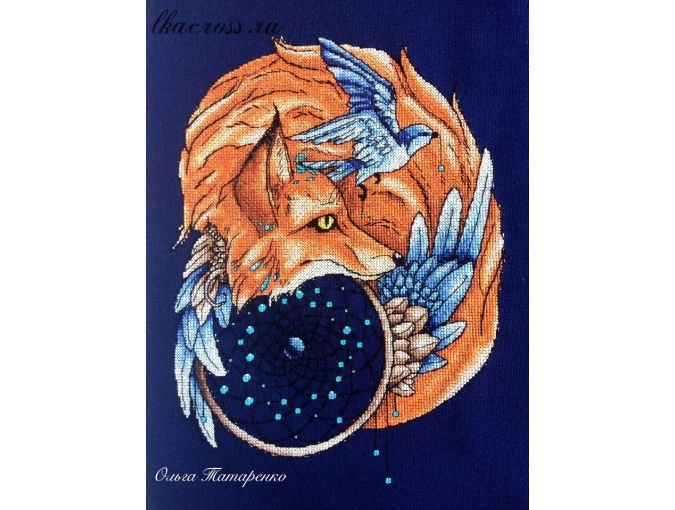 Dreamсatchers. Fox 2 Cross Stitch Pattern фото 3
