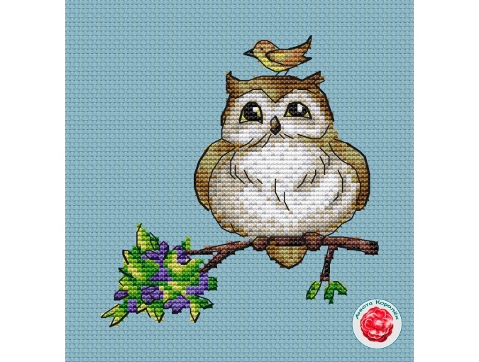 Owl Tales 2 Cross Stitch Pattern фото 1