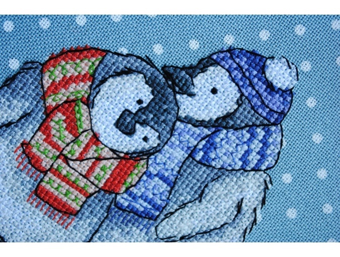 Penguins Cross Stitch Pattern фото 3
