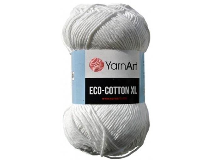 YarnArt Eco Cotton XL 85% cotton, 15% polyester, 5 Skein Value Pack, 1000g фото 2