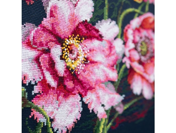 The Mystery Of Poppies Cross Stitch Kit фото 7