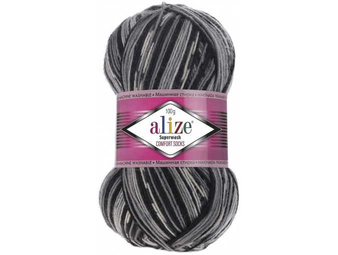 Alize Superwash Comfort Socks 75% wool, 25% polyamide 5 Skein Value Pack, 500g фото 14